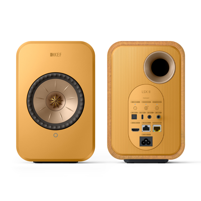Kef LSX II Amber Haze